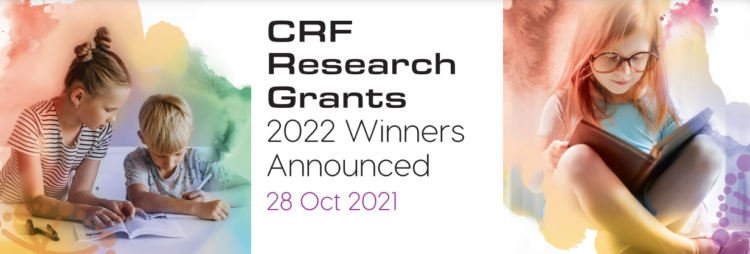 Discover first-hand who will be undertaking CRF-supported research in 2022!